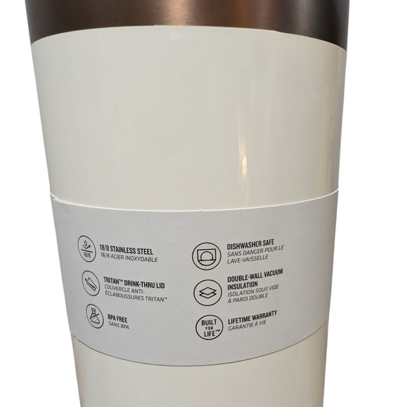 Stanley In 24 Oz Classic White Travel Mug - Picture 3 of 5